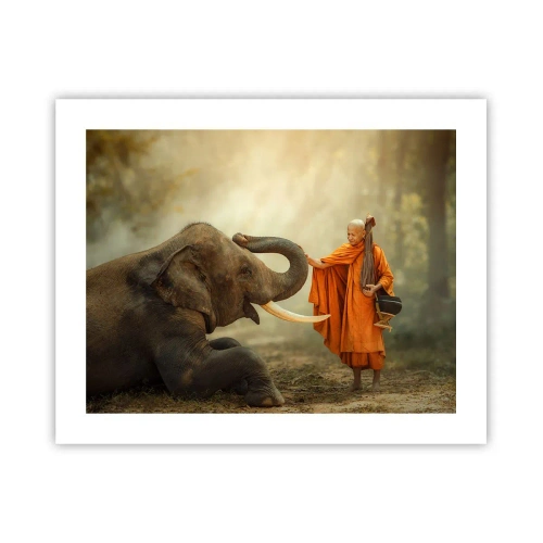 Pôster - Encontro na viagem - 50x40 cm