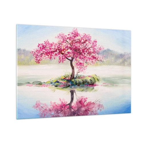 Quadro em vidro - A festa da Primavera - 100x70 cm