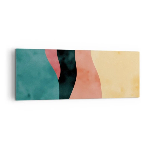 Quadro em tela - Incompatibilidade compatível - 140x50 cm