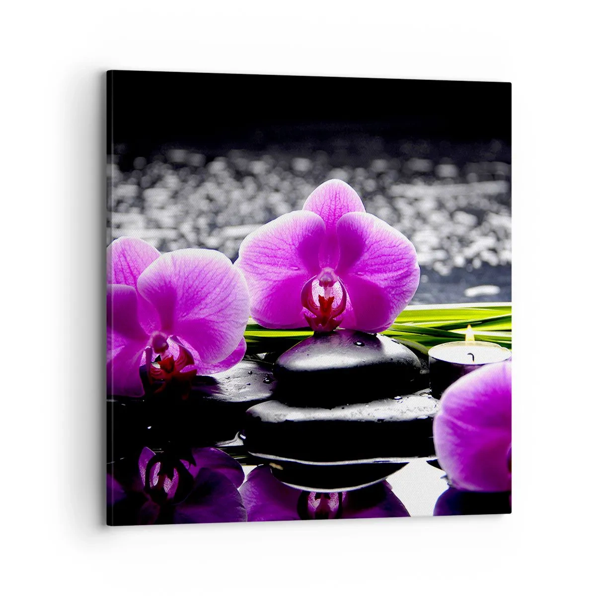 Quadro em tela - Afogar-se na paz e sossego - 70x70 cm