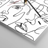 Mostrador com traços