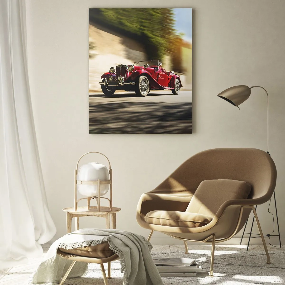 Quadro em vidro - Mais bonita que a Vitória de Samotrácia - 50x70 cm