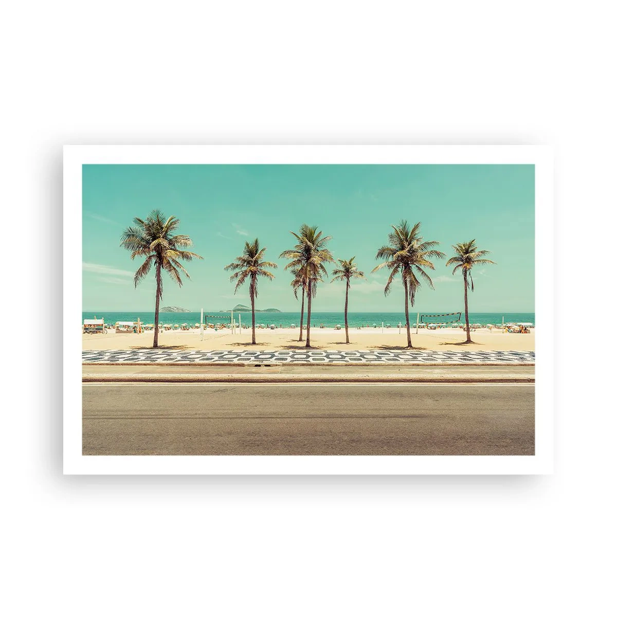 Pôster - Em guarda da praia - 91x61 cm