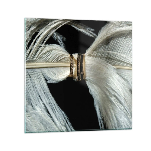 Quadro em vidro - ...todos os dias da nossa vida... - 50x50 cm