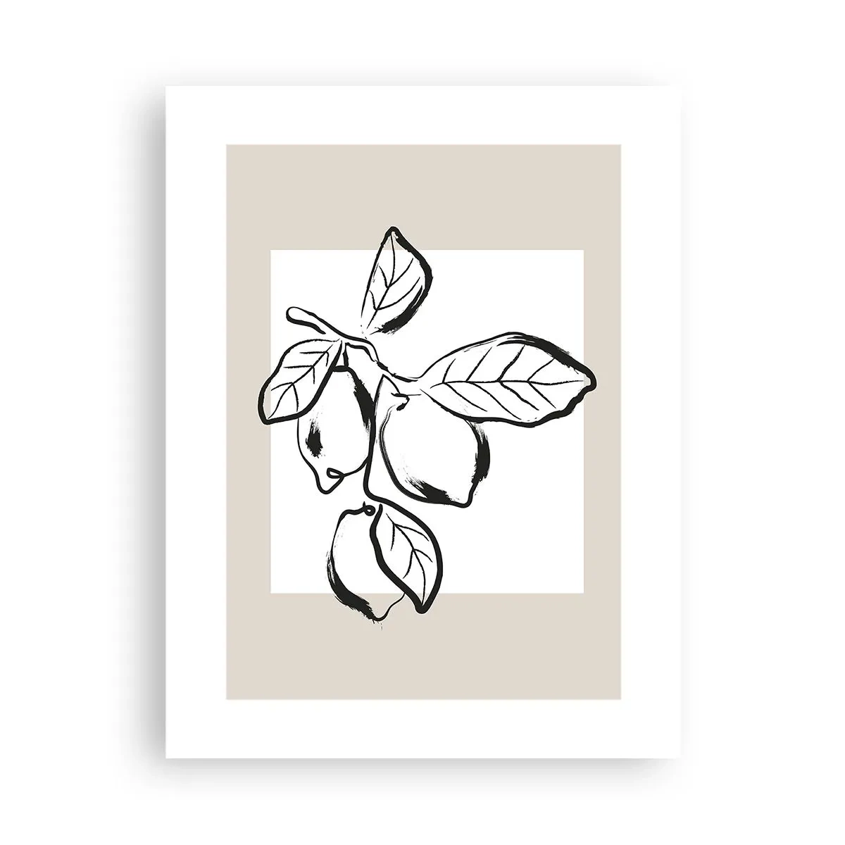 Pôster - Onde o limão amadurece… - 30x40 cm