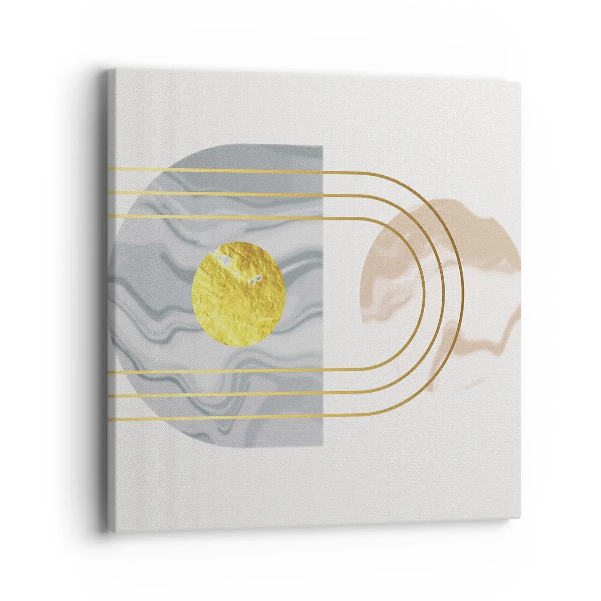 Quadro em tela - Brilho e claridade - 40x40 cm