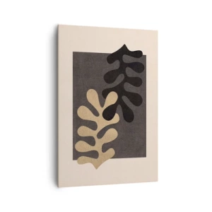 Quadro em tela - Ausência e complemento - 70x100 cm