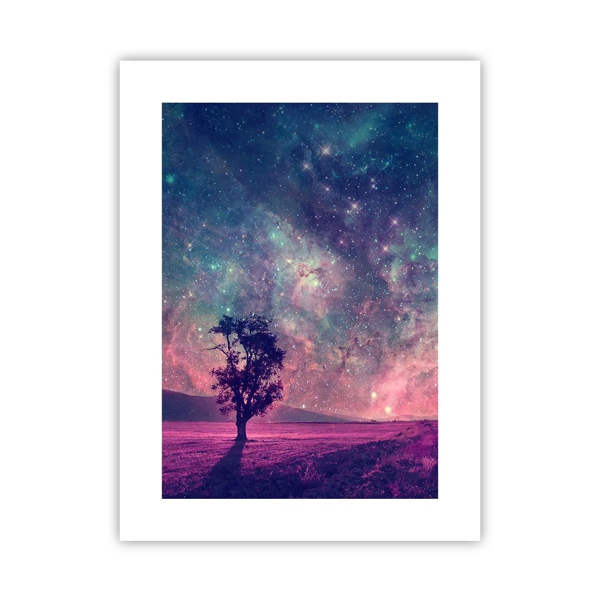 Pôster - Sob o céu mágico - 30x40 cm