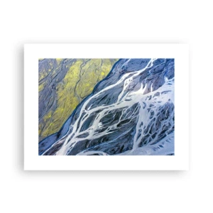 Pôster - Pinturas rupestres da natureza - 40x30 cm