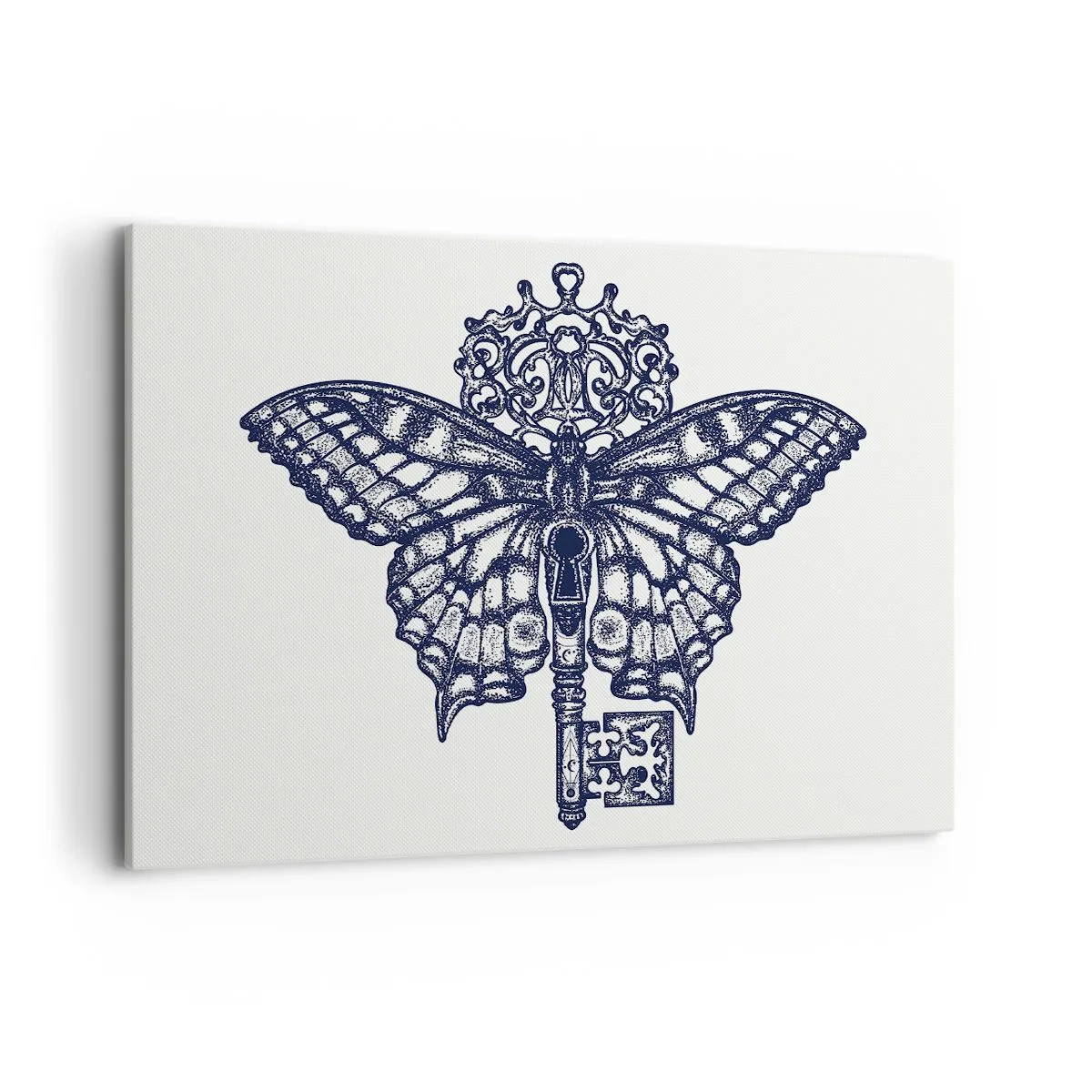 Quadro em tela - Todos os mistérios do coração - 100x70 cm