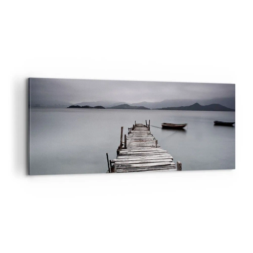 Quadro em tela - Amanhã pode ir - 100x40 cm