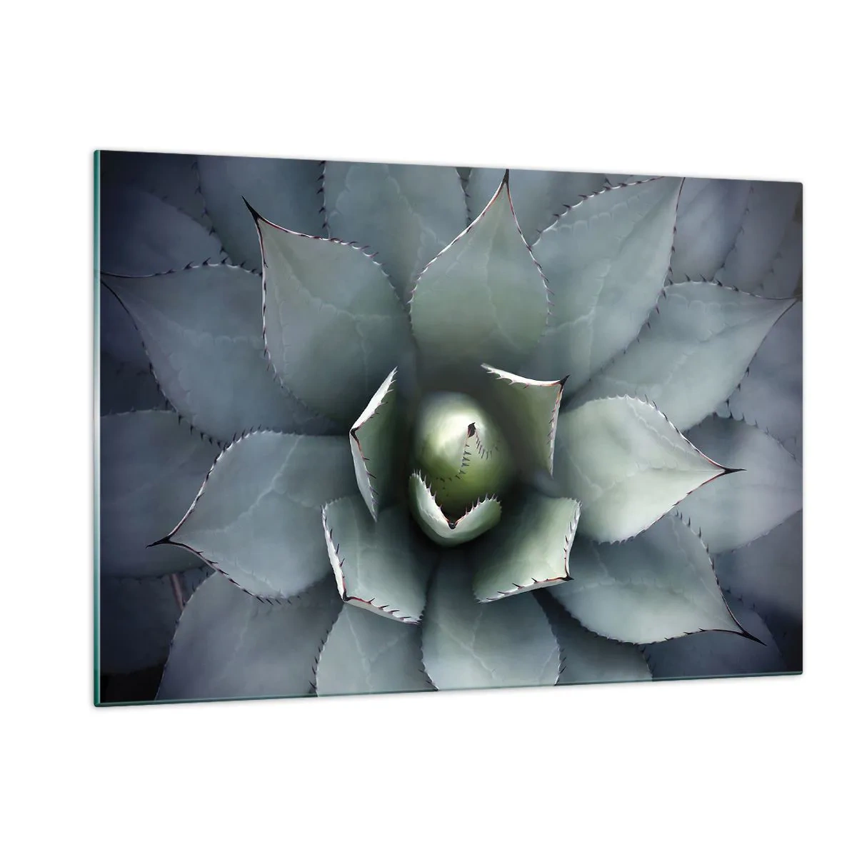 Quadro em vidro - Atrai e adverte - 120x80 cm