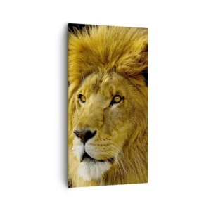 Quadro em tela - Retrato do Rei - 55x100 cm