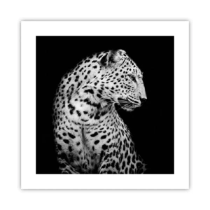 Pôster - Perfil direito perfeito! - 40x40 cm