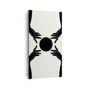 Quadro em tela - Sinal secreto - 65x120 cm