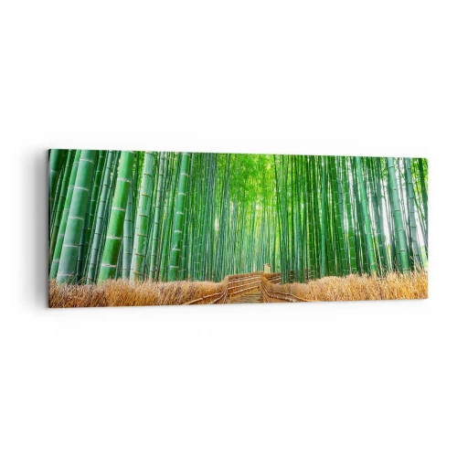 Quadro em tela - A essência da natureza asiática - 140x50 cm