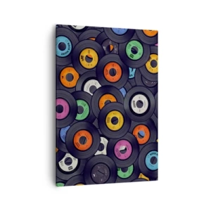 Quadro em tela - Cores dos clássicos - 50x70 cm