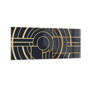 Quadro em vidro - Rotação das coisas - 100x40 cm