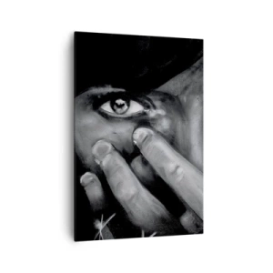 Quadro em tela - Não vou dizer quem pintou - 70x100 cm