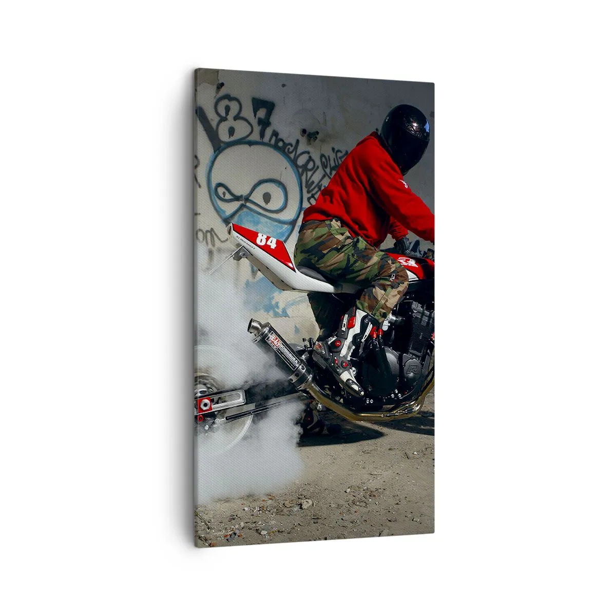 Quadro em tela - Persiga-me! - 45x80 cm