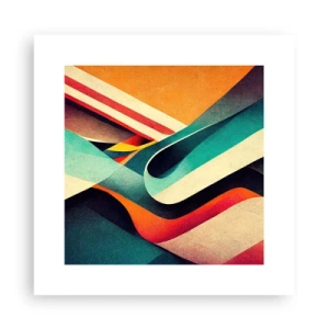 Pôster - Composição intensa - 30x30 cm