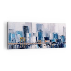 Quadro em tela - Impressão de Nova York - 100x40 cm