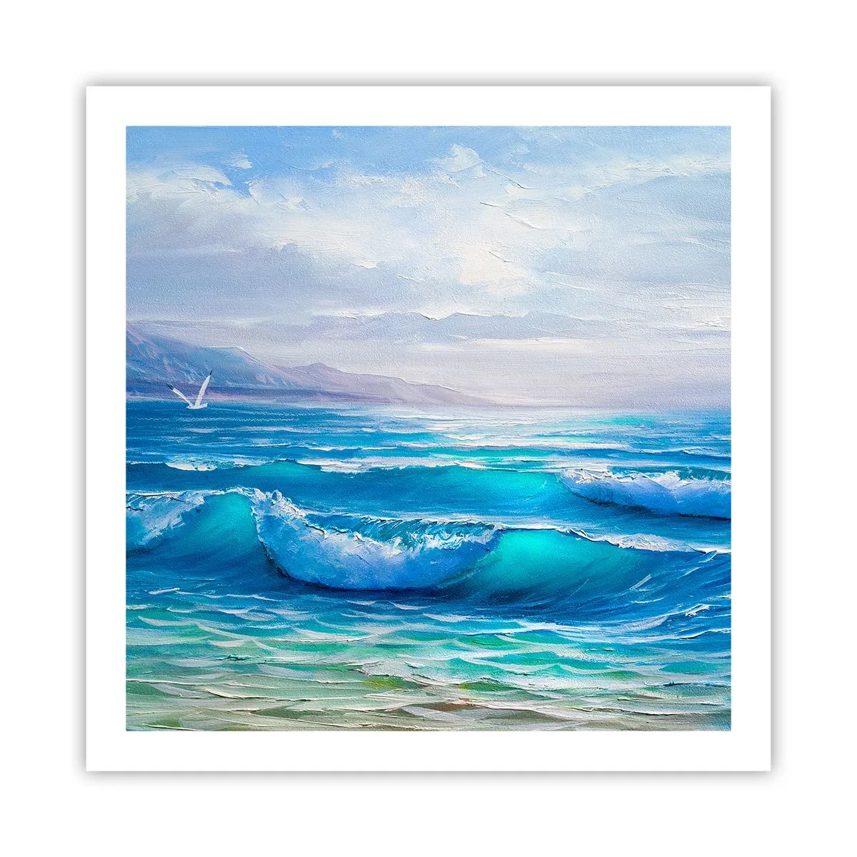 Pôster - Conforta e consola - 60x60 cm