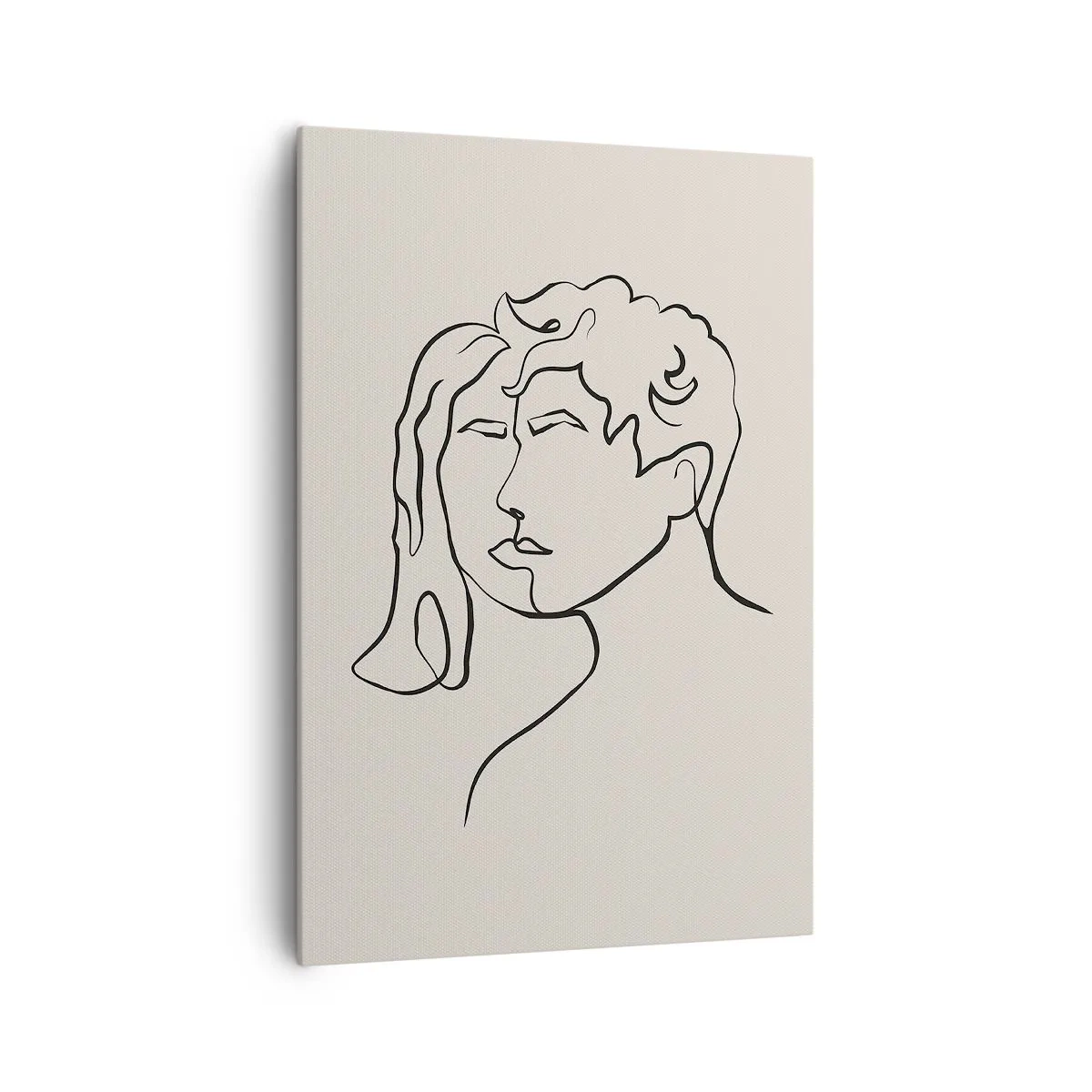 Quadro em tela - E fornou-se a união - 70x100 cm