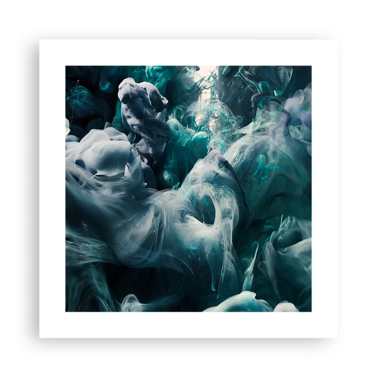 Pôster - Movimento de cores - 40x40 cm