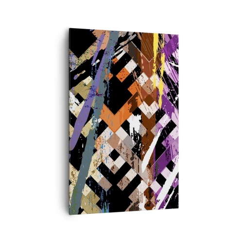 Quadro em tela - Ao quadrado - 80x120 cm