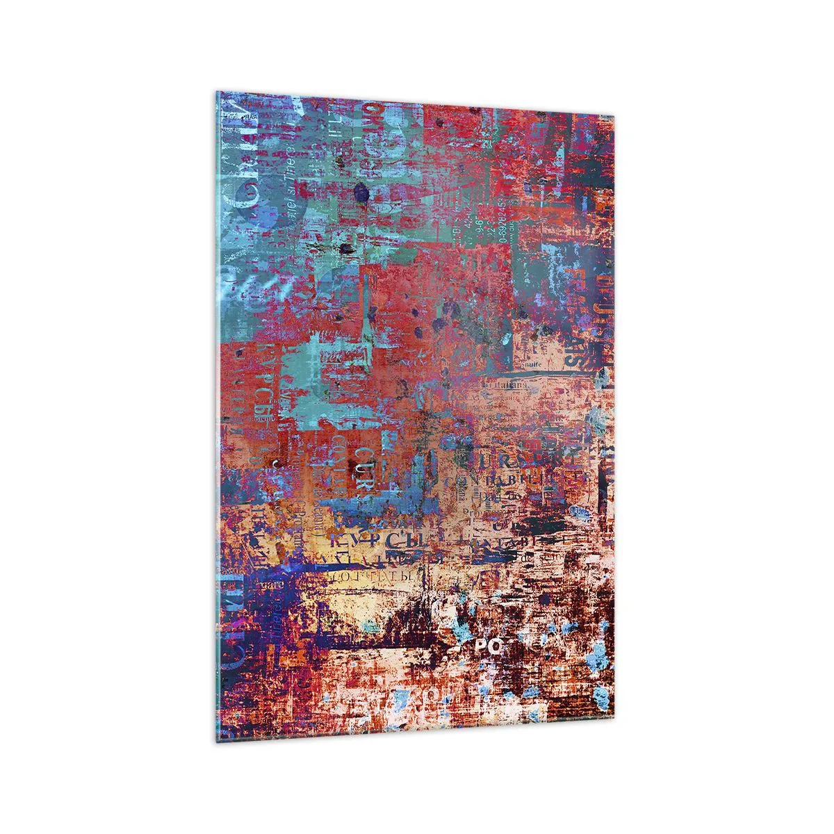 Quadro em vidro - Memória e esquecimento - 70x100 cm