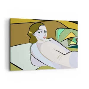 Quadro em tela - Retrato íntimo - 100x70 cm