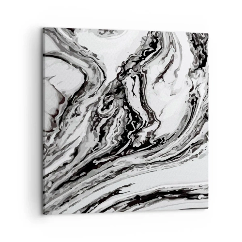 Quadro em tela - No princípio, era o caos - 50x50 cm