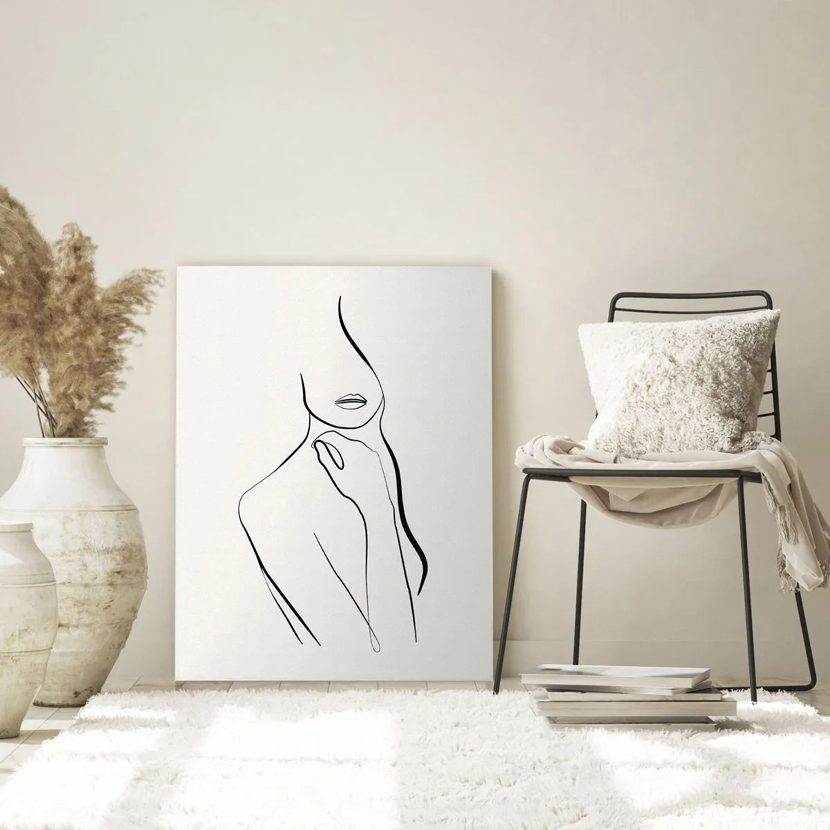 Quadro em vidro - Uma onda de melancolia - 80x120 cm