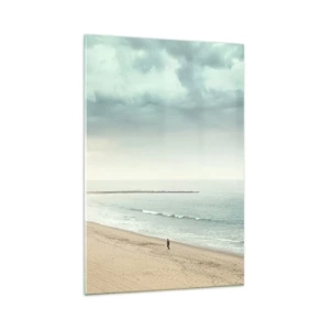 Quadro em vidro - Em busca da paz - 70x100 cm