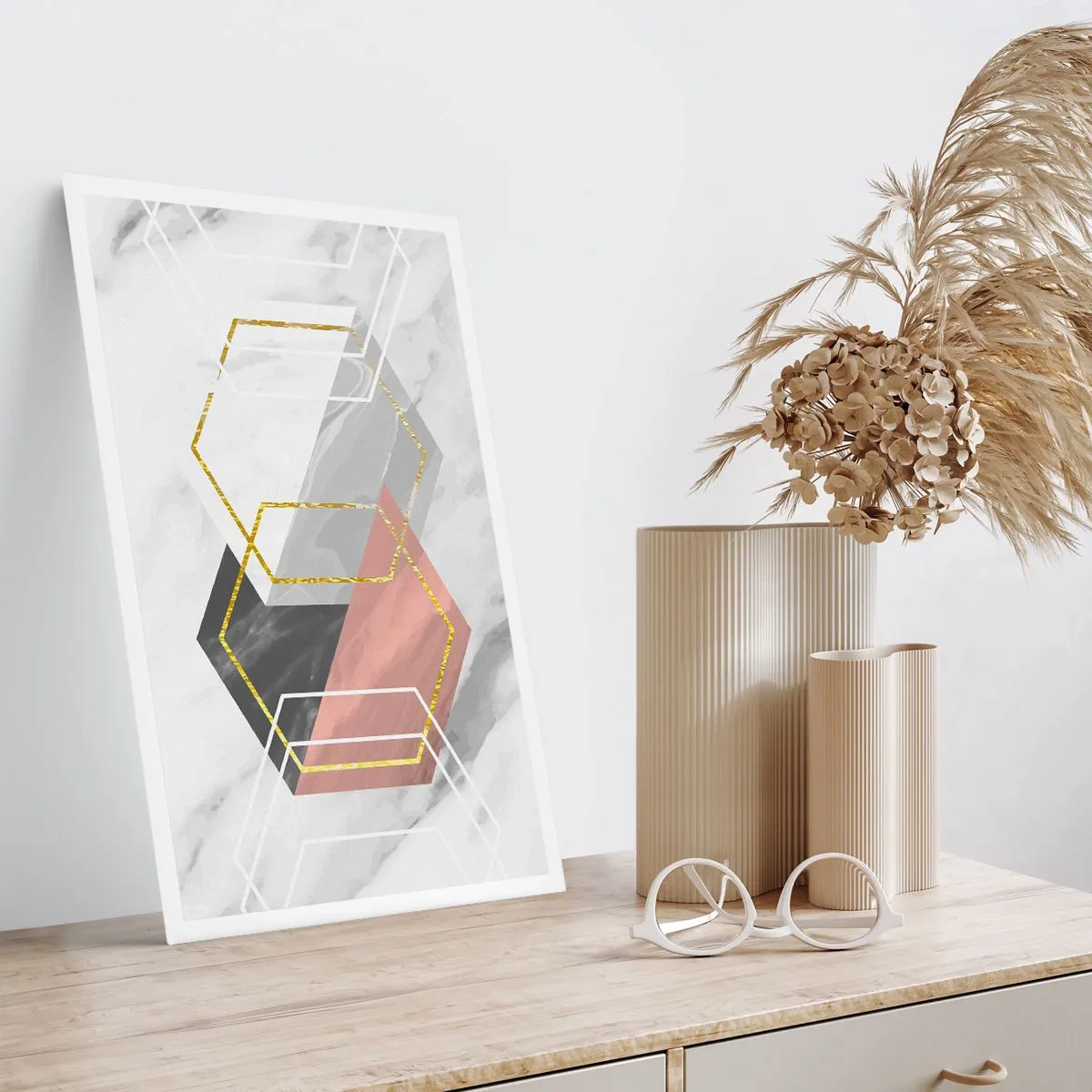 Pôster - Composição em cadeia - 50x70 cm