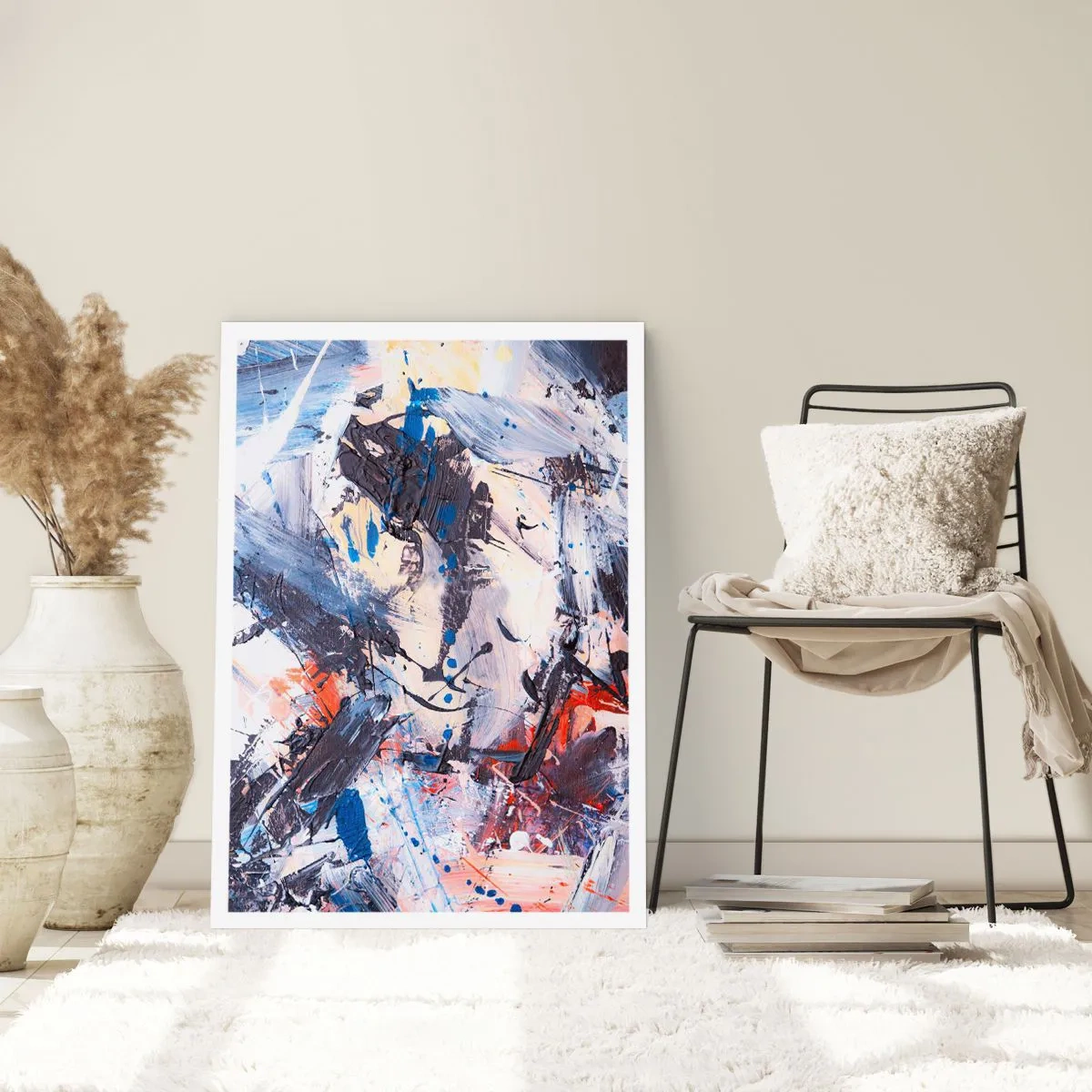 Pôster - Dança louca da abstração - 61x91 cm