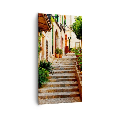 Quadro em tela - O encanto das férias espanholas - 65x120 cm