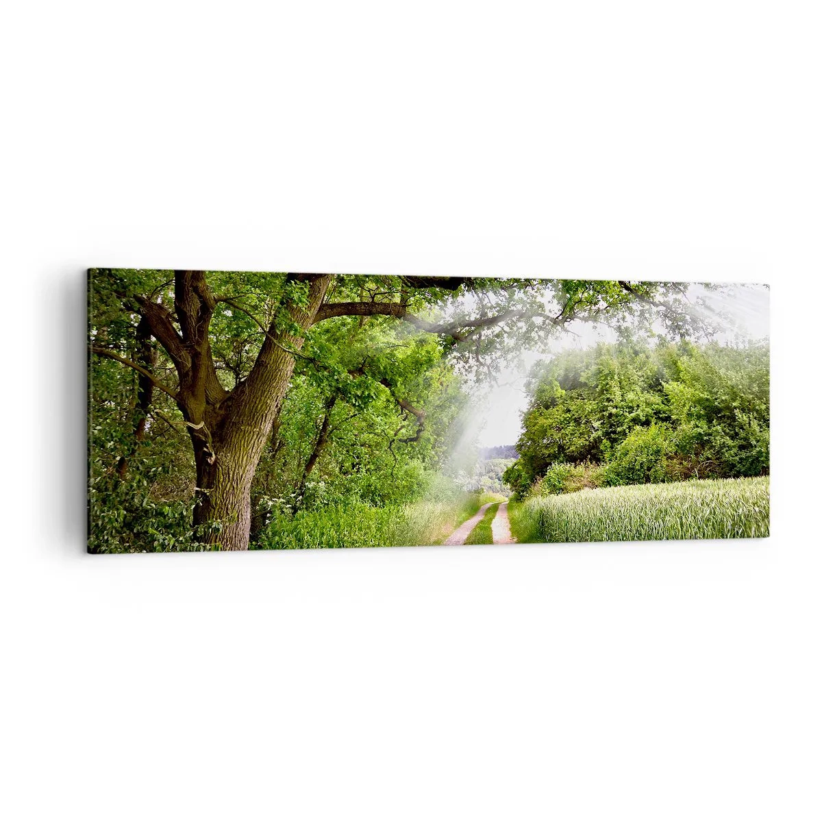 Quadro em tela - Os pastores de Arcadia - 140x50 cm