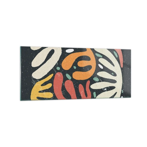Quadro em vidro - Composição – estou prestes a pegar-te - 120x50 cm