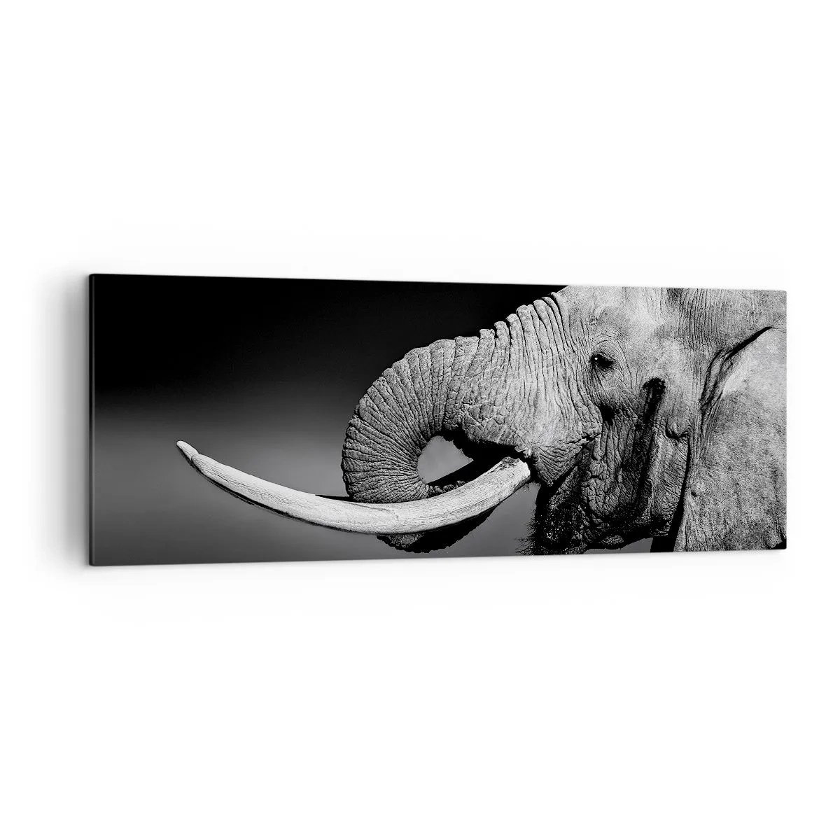 Quadro em tela - Sim, agora está tudo bem - 140x50 cm
