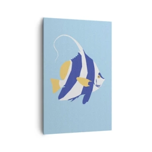 Quadro em tela - Saudades das águas tropicais - 80x120 cm