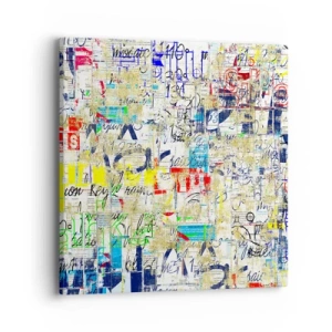 Quadro em tela - Simplesmente agradável aos olhos - 40x40 cm