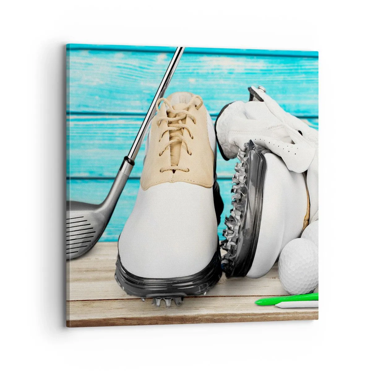 Quadro em tela - Está tudo pronto - 70x70 cm