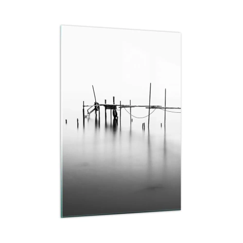 Quadro em vidro - E se o mundo não existe? - 50x70 cm