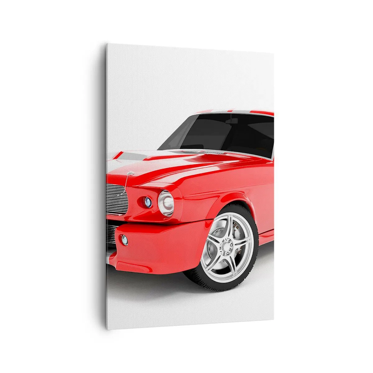 Quadro em tela - Mustang rápido como o vento - 80x120 cm