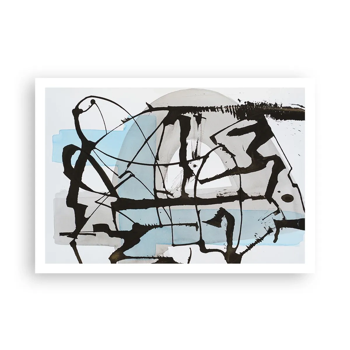 Pôster - Azul mesmo assim - 100x70 cm