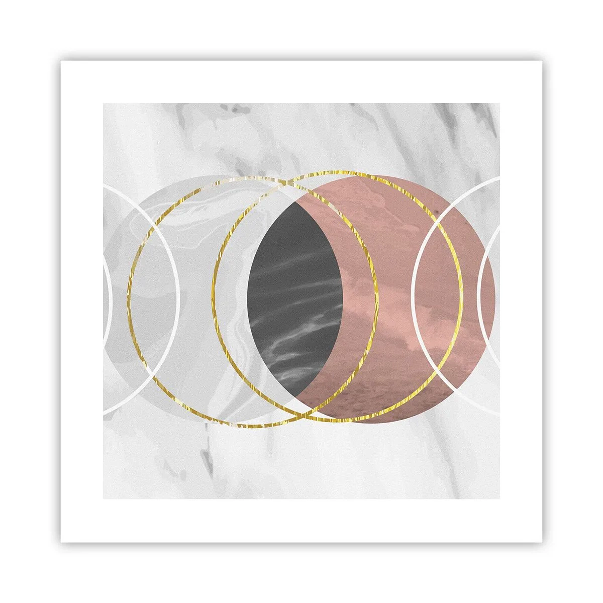 Pôster - Música das esferas - 40x40 cm