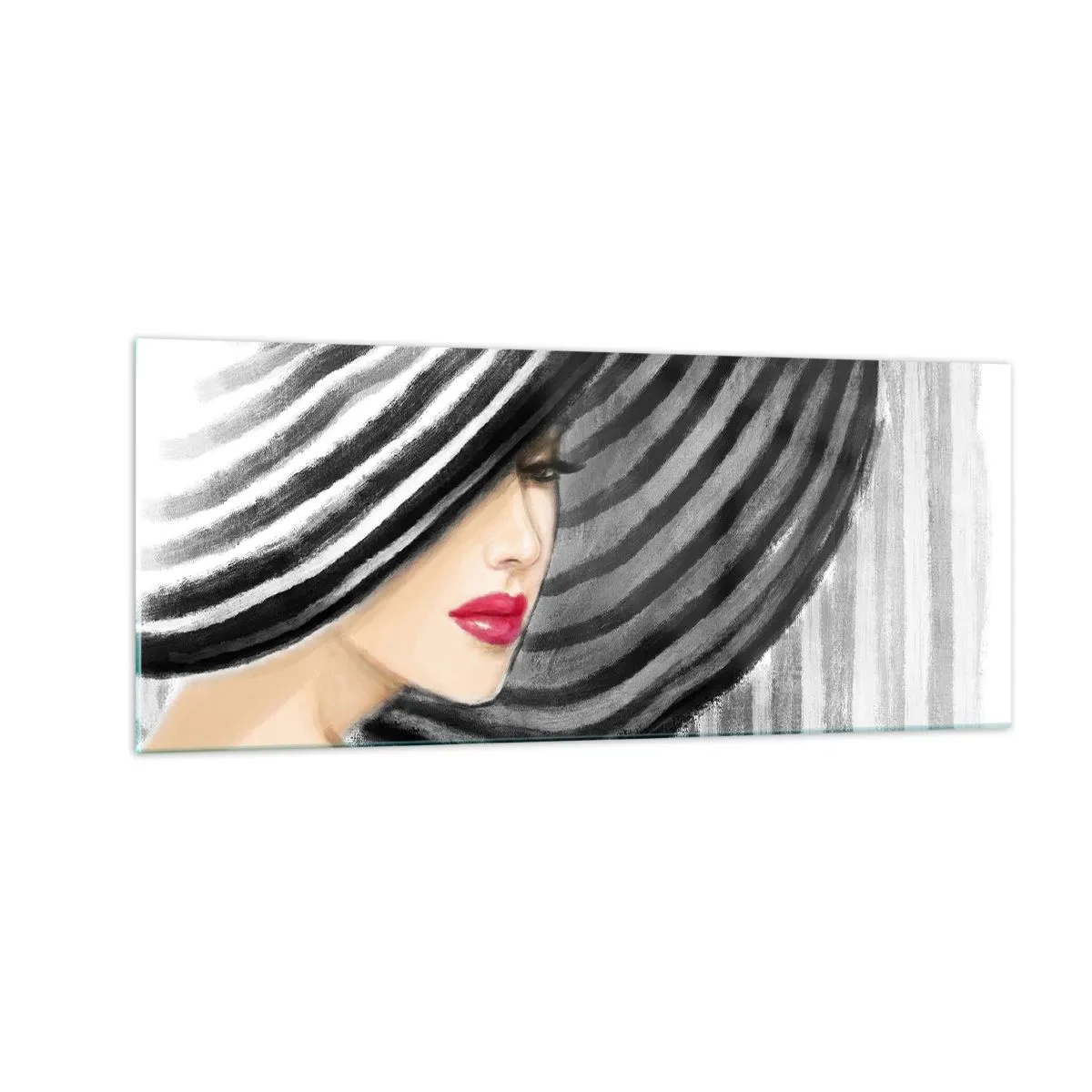 Quadro em vidro - Onde encontrar-te? - 100x40 cm