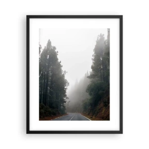 Pôster com moldura preta - O conto da floresta mágica - 40x50 cm